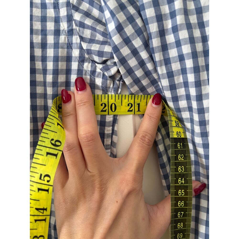 Vineyard Vines Blue White Gingham Button Down Shirt S - Picture 4 of 7